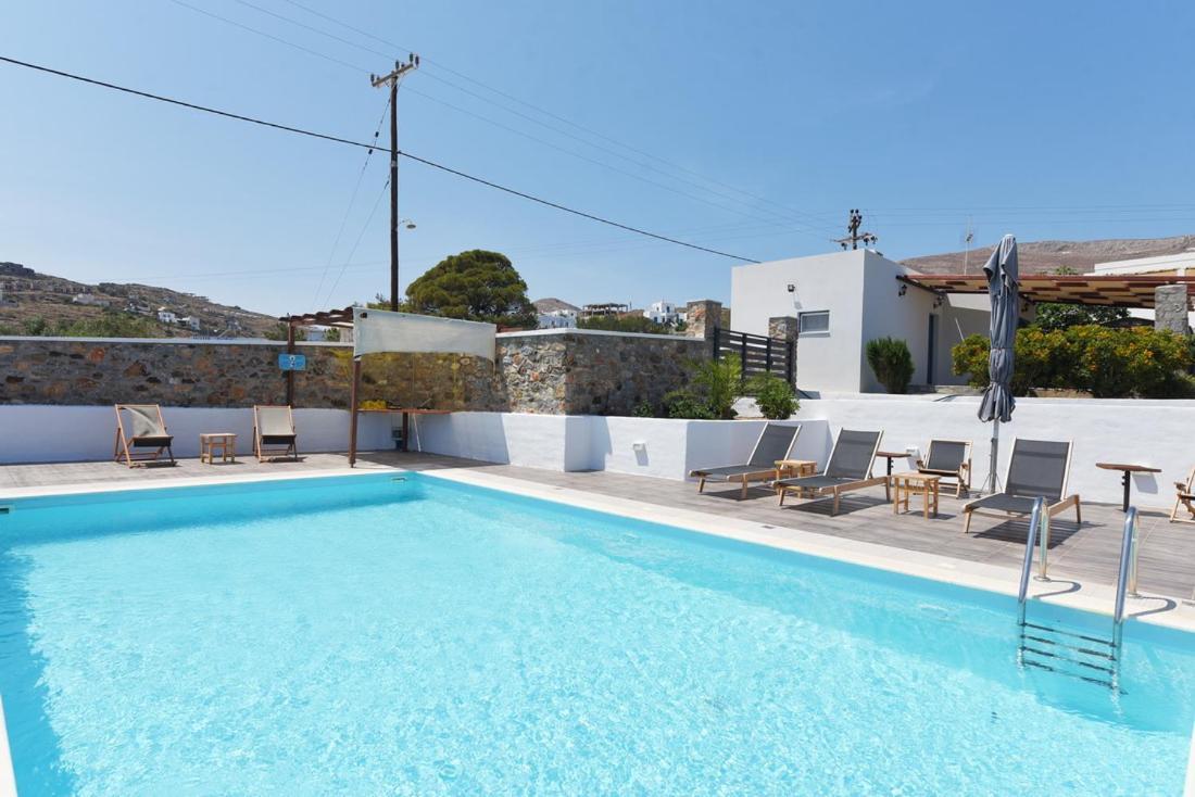 Flora'S Beach And Pool Villa In Syros Liaropá Εξωτερικό φωτογραφία